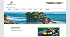 Desktop Screenshot of english.balihalaltour.com